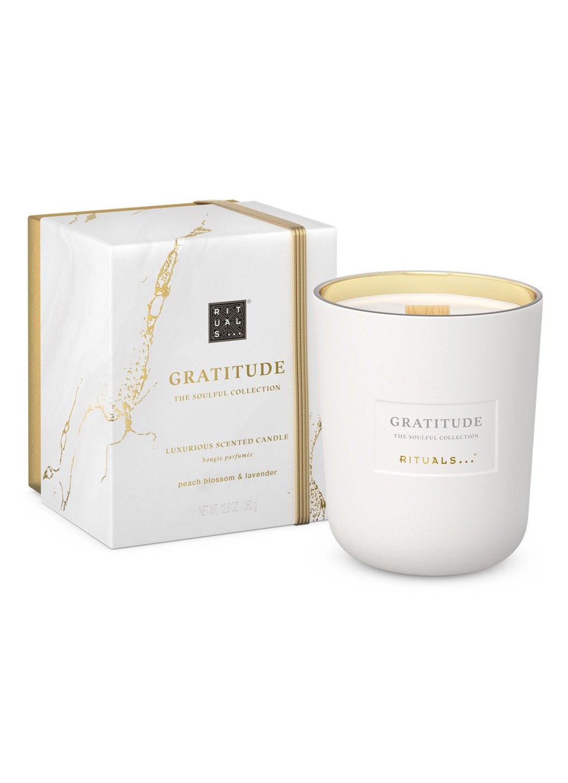 Rituals Gratitude Scented Candle - geurkaars 360 gram - voorkant 2 undefined