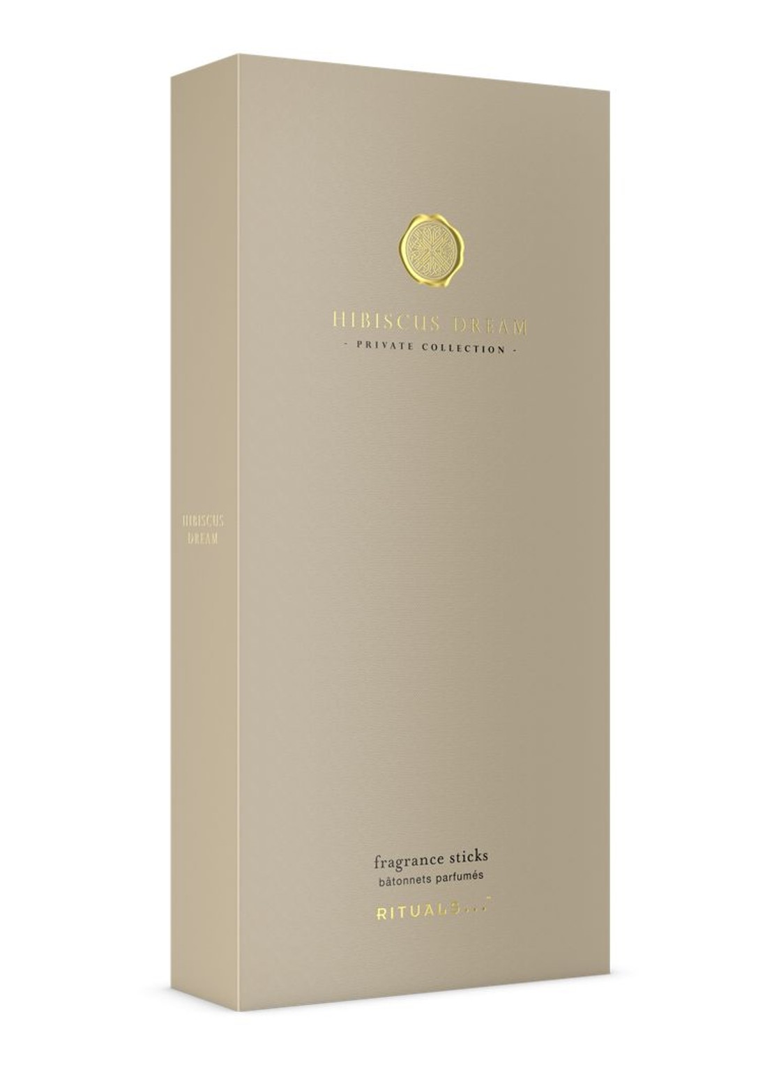 Rituals Hibiscus Dream Fragrance Sticks - geurstokjes 450 ml - voorkant 5 beige
