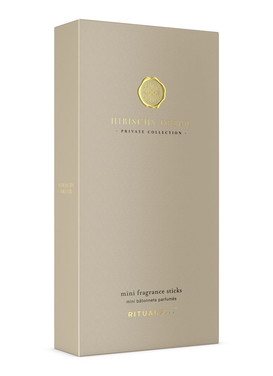 Rituals Hibiscus Dream Mini Fragrance Sticks - geurstokjes 100 ml - voorkant 4 beige