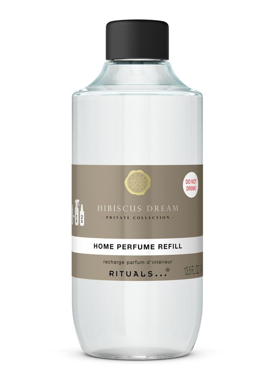 Rituals Hibiscus Dream Refill Home Perfume - navulling 400 ml - voorkant undefined