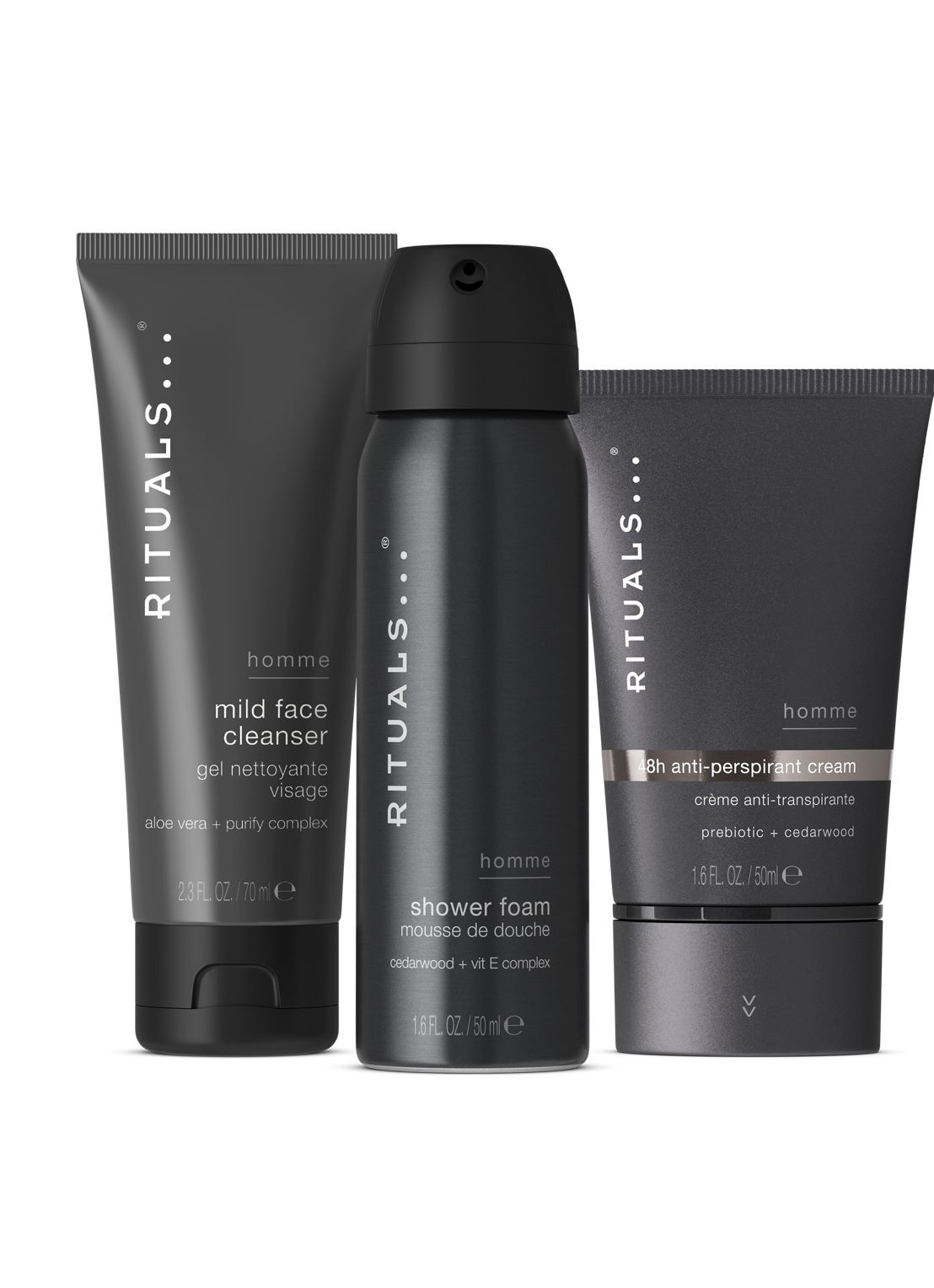 Rituals Homme Trial set - verzorgingsset  - voorkant undefined