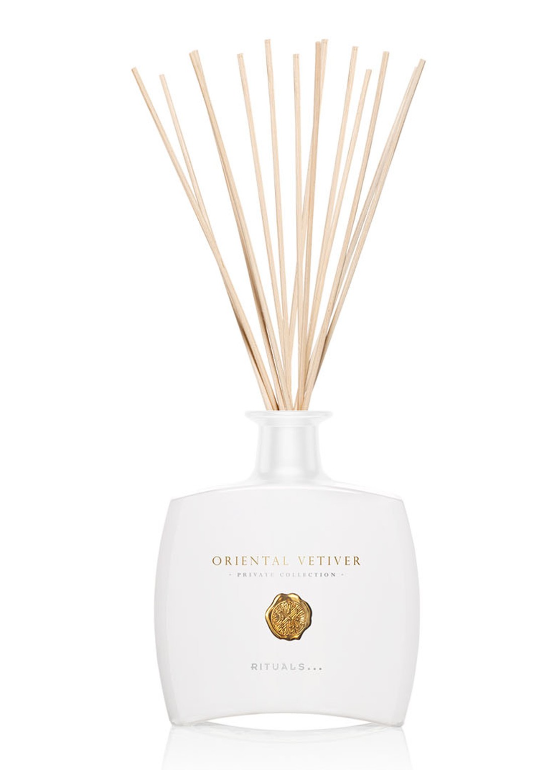 Rituals Oriental Vetiver Fragrance Sticks luxe geurstokjes 450 ml - voorkant 3 wit