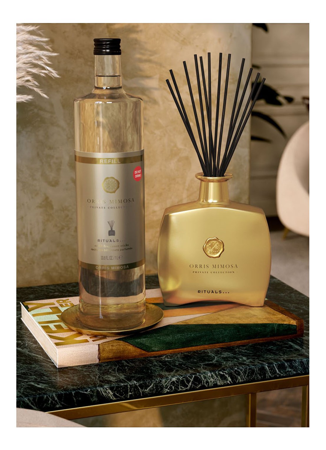Rituals Orris Mimosa Fragrance Sticks Refill - navulling voor geurstokjes - detail 2 undefined