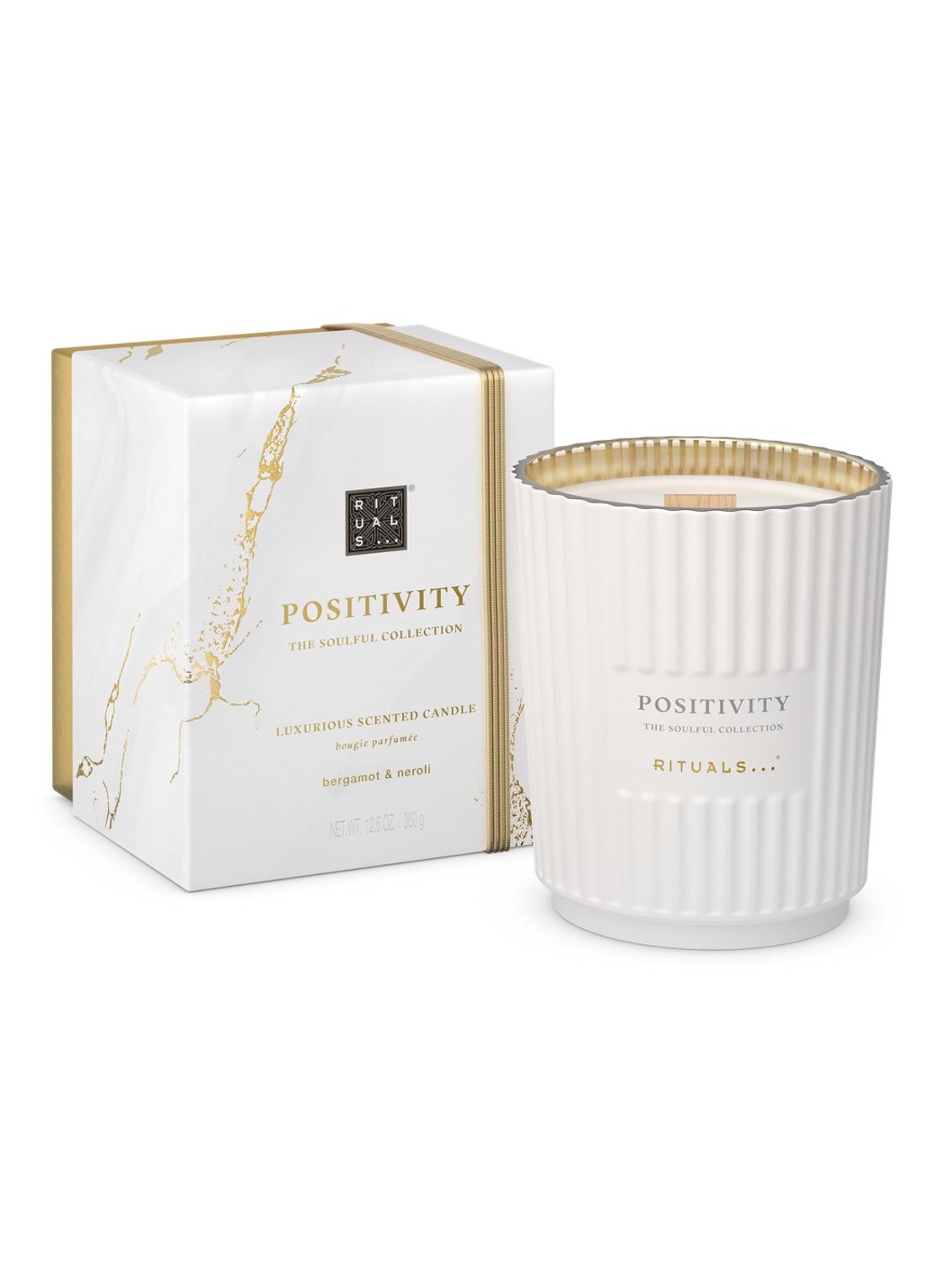 Rituals Positivity Scented Candle - geurkaars 360 gram - voorkant 5 undefined