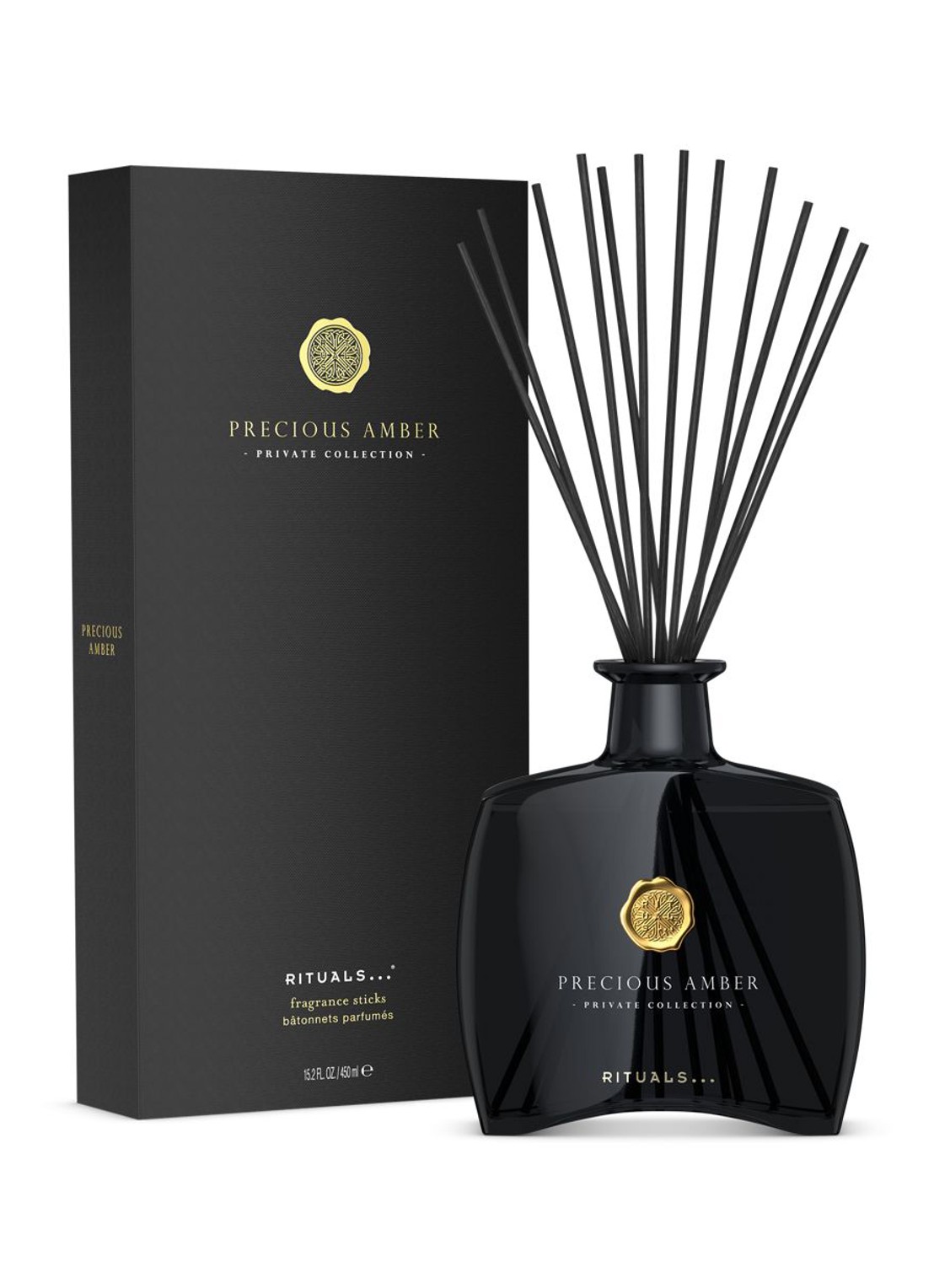 Rituals Precious Amber Fragrance Sticks - geurstokjes 450 ml - voorkant 4 undefined