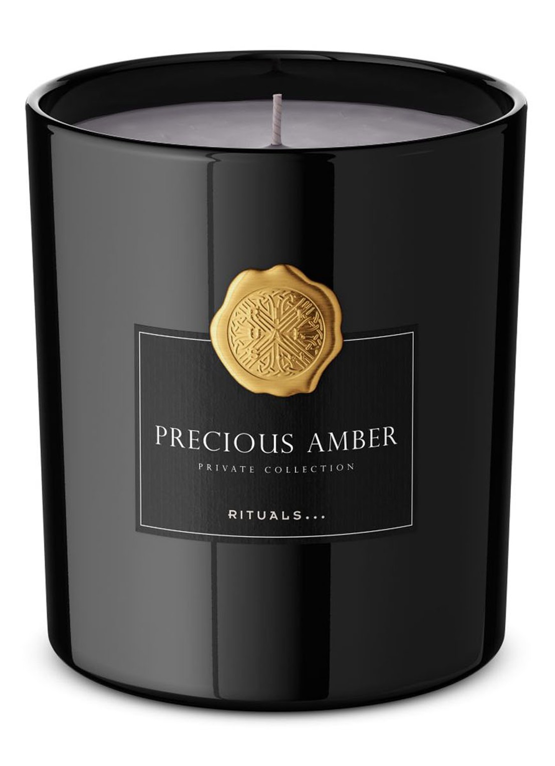 Rituals Precious Amber geurkaars 360 gram - voorkant 3 zwart