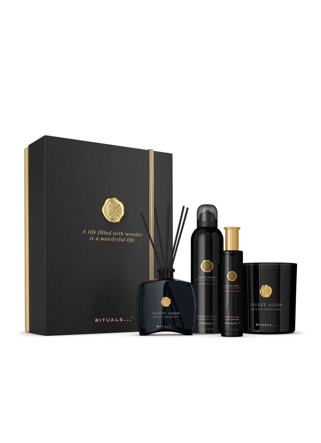 Rituals Private Collection Velvet Oudh 2025 - geurenset - voorkant 2 undefined