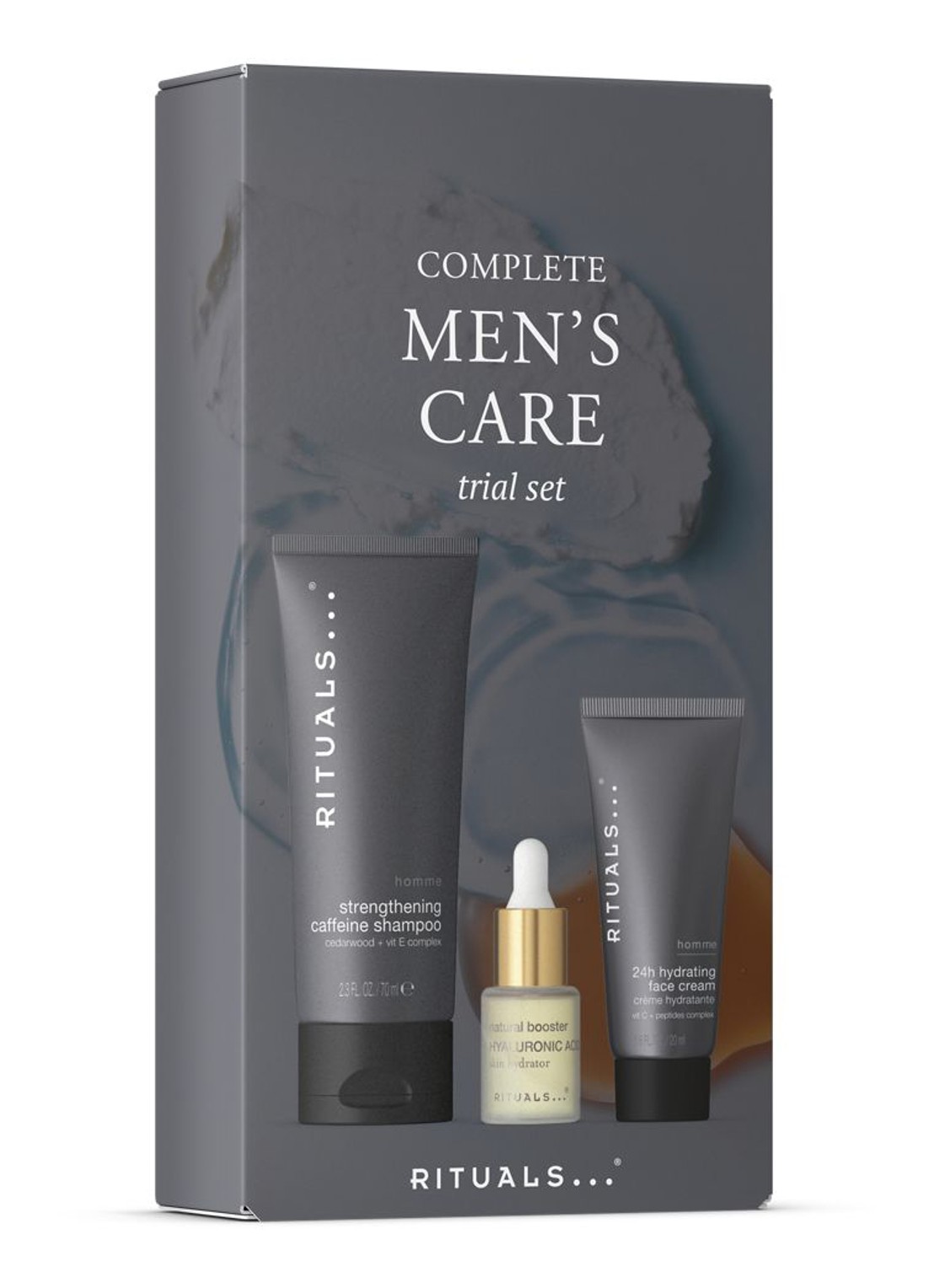 Rituals Rituals Homme Skin Care Set - verzorgingsset - voorkant 2 grijs