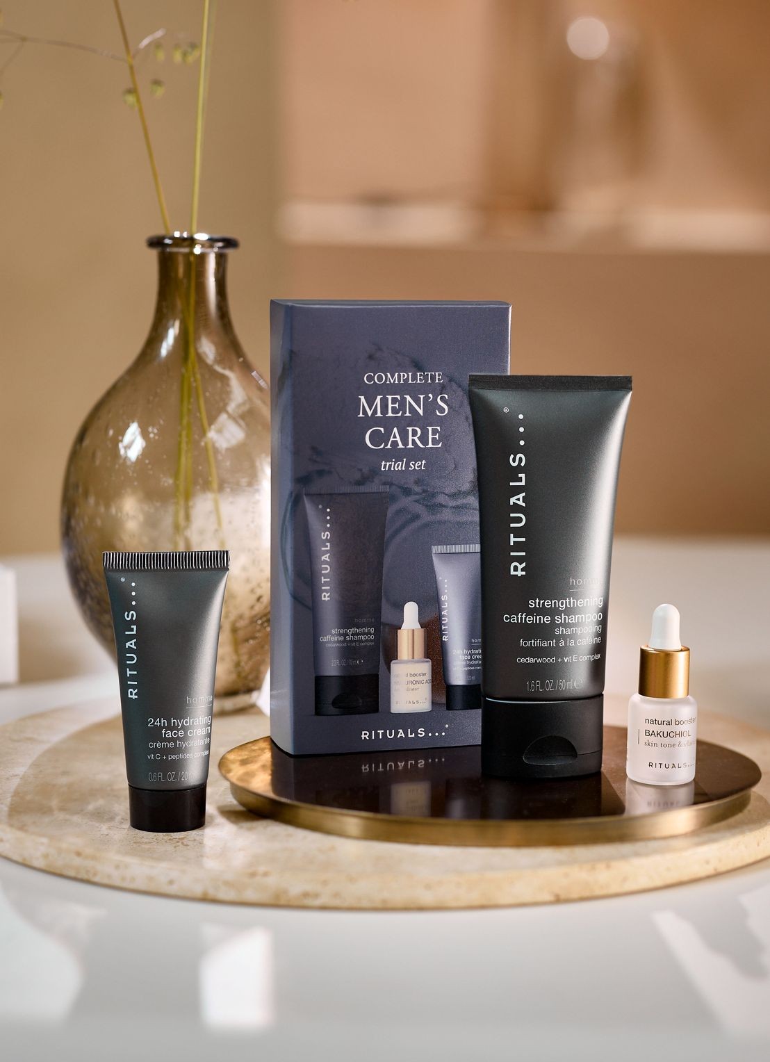 Rituals Rituals Homme Skin Care Set - verzorgingsset - voorkant 4 grijs