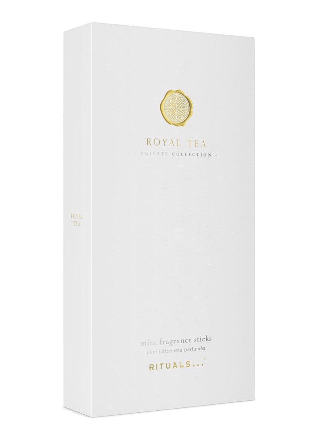 Rituals Royal Tea Mini Fragrance Sticks - geurstokjes 100 ml - voorkant 4 beige