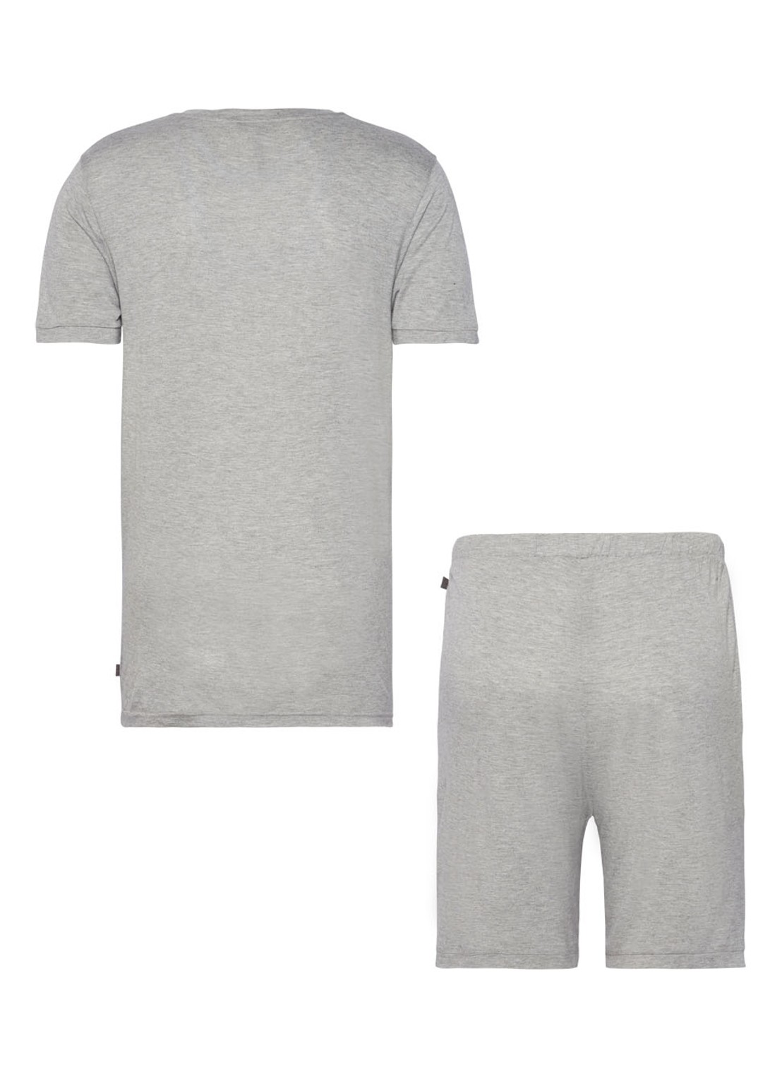 Rituals Samurai pyjamaset in katoenblend - achterkant grijsmele