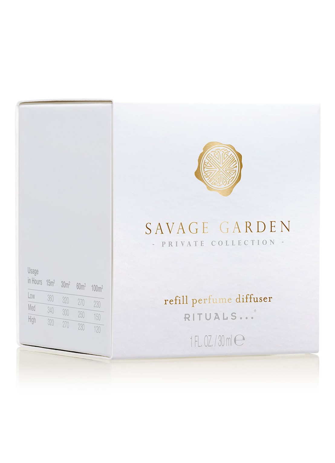 Rituals Savage Garden huisparfum geschikt voor Perfume Genie 2.0 - navulling 30 ml - voorkant 3 zwart