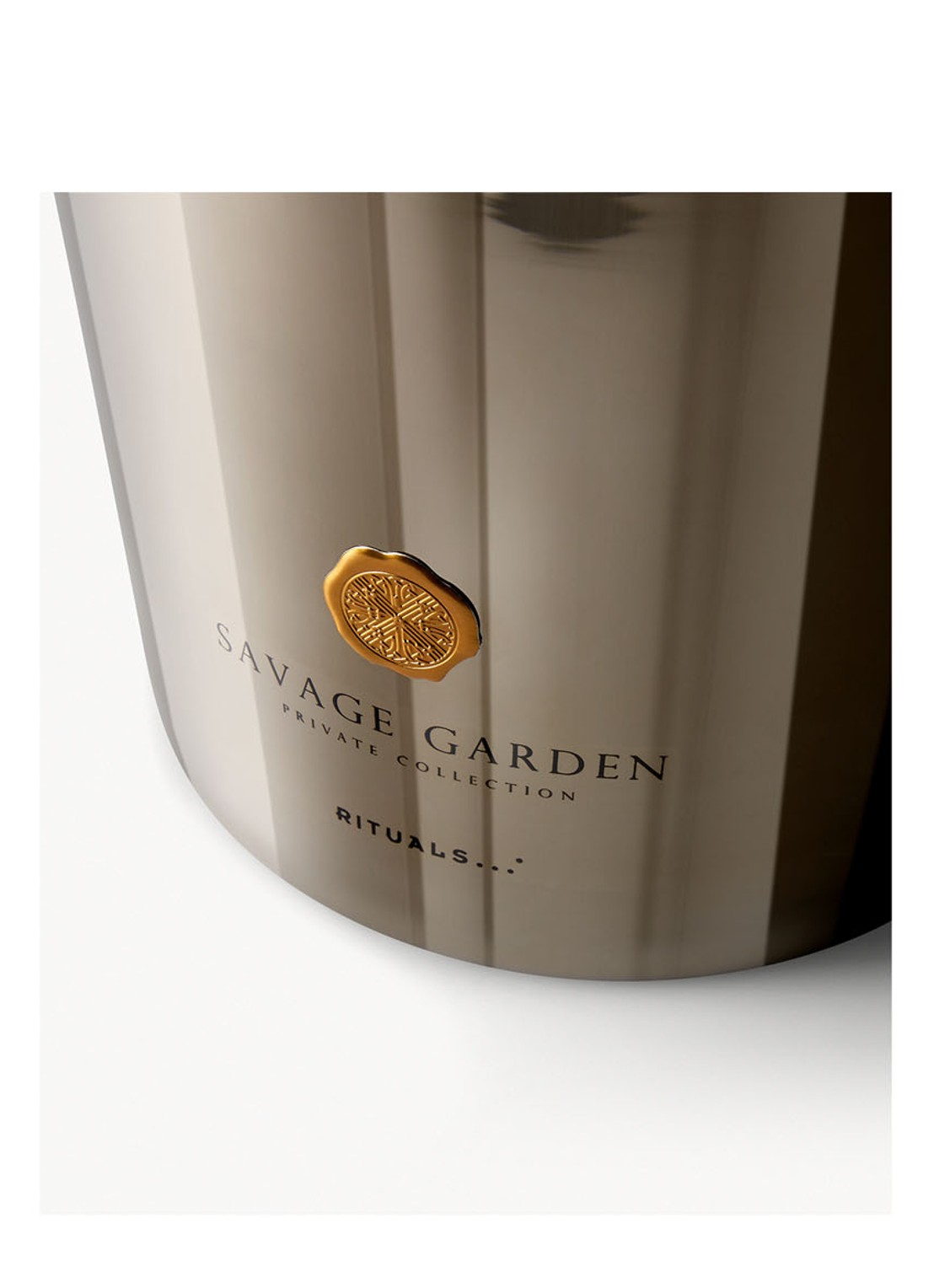 Rituals Savage Garden XXL geurkaars 2500 gram - detail 3 goud