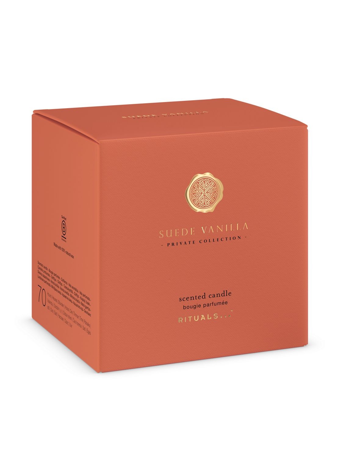 Rituals Suede Vanilla Scented Candle - geurkaars  - detail undefined
