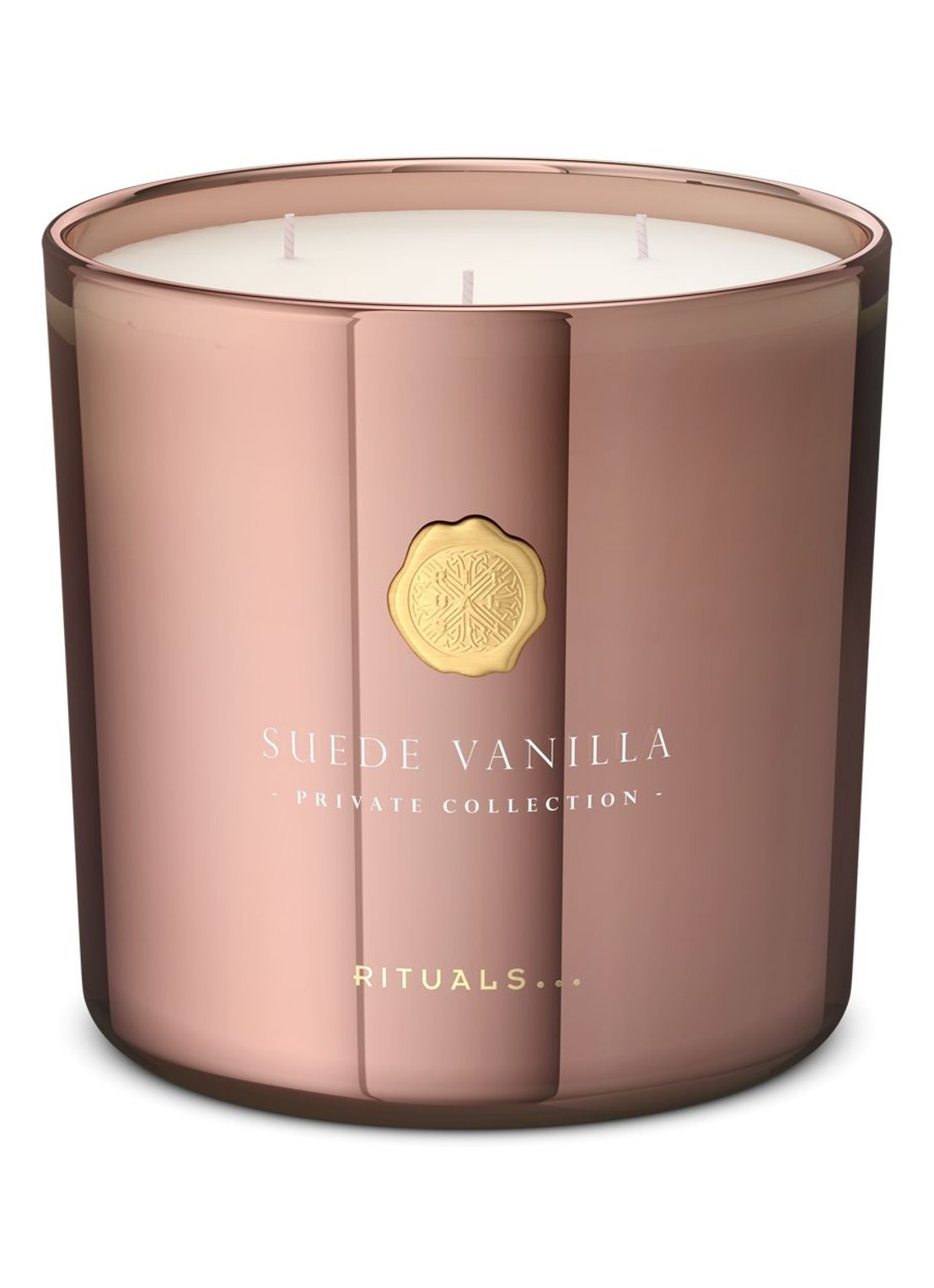 Rituals Suede Vanilla Scented Candle - geurkaars  - voorkant 5 undefined