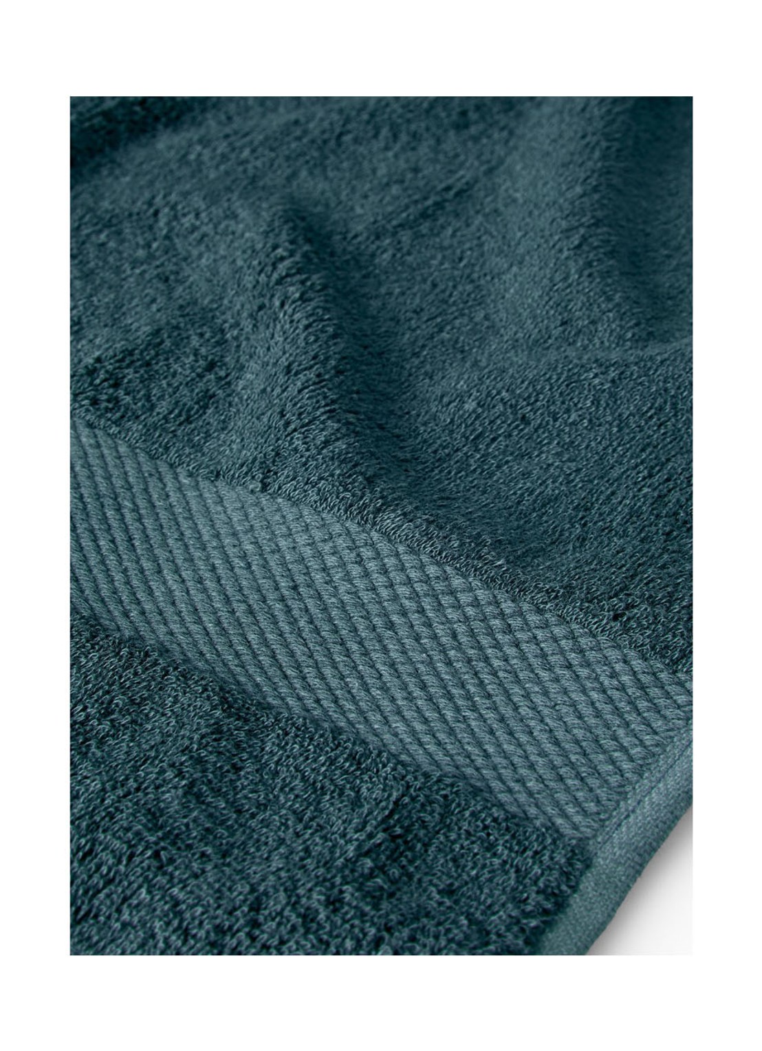 Rituals Super Smooth Cotton  badhanddoek - detail 3 turquoise