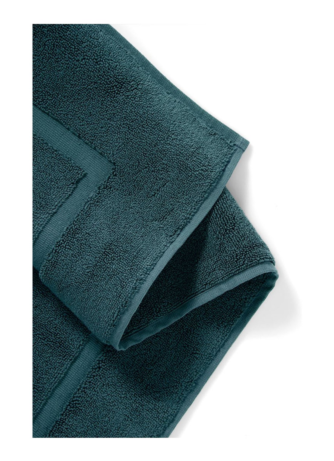 Rituals Super Smooth Cotton badmat  - voorkant 4 turquoise
