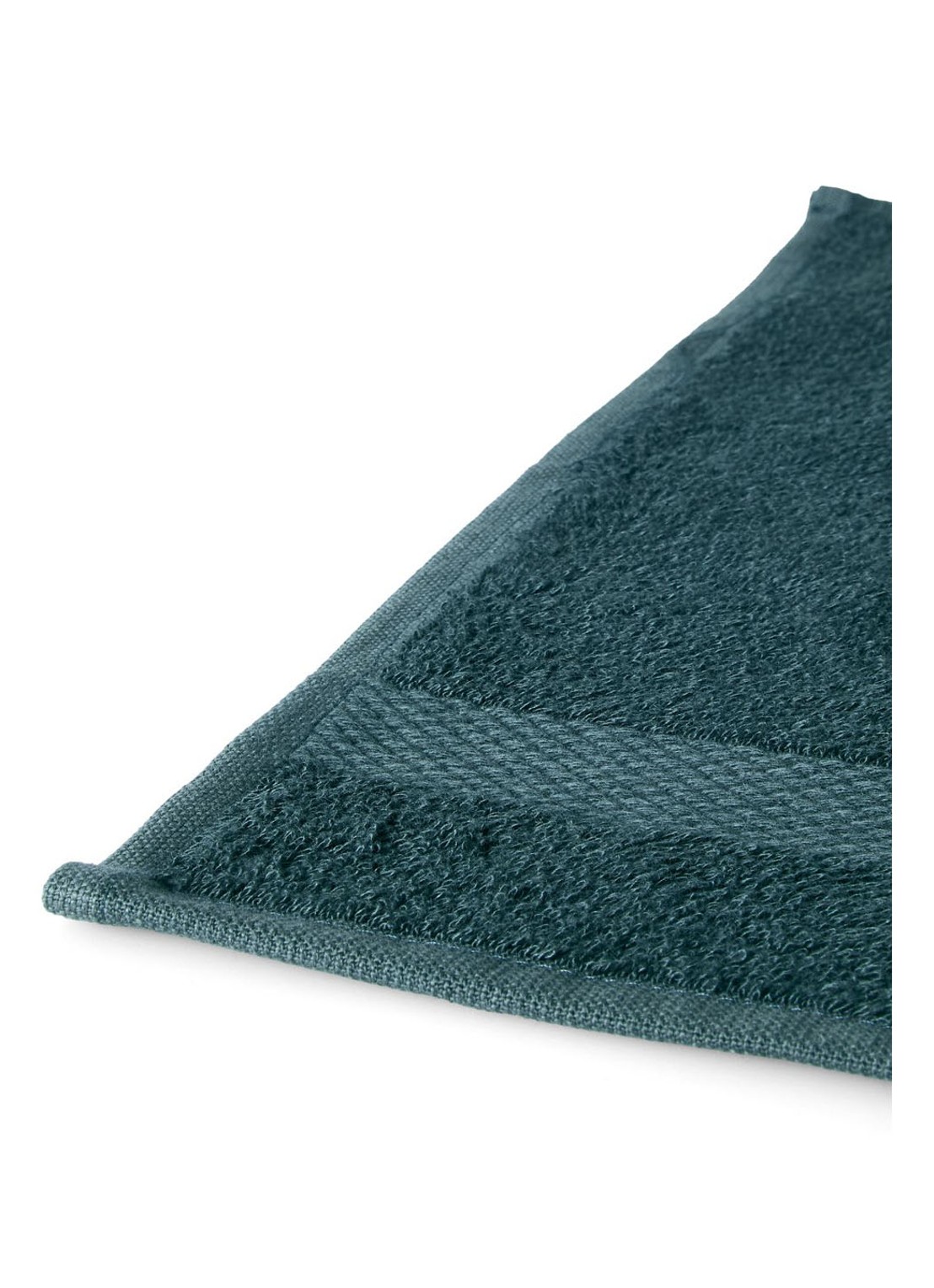 Rituals Super Smooth Cotton gastendoekje 30 x 30 cm set van 6 - detail turquoise