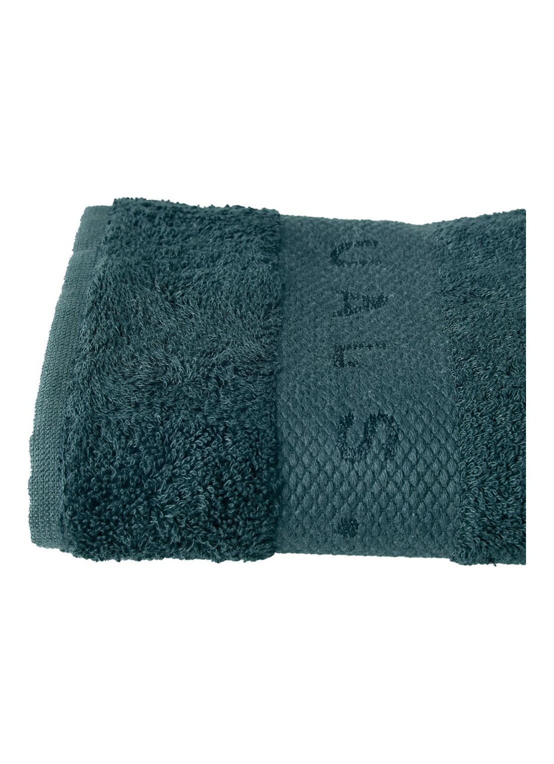 Rituals Super Smooth Cotton handdoek  - voorkant 4 petrol