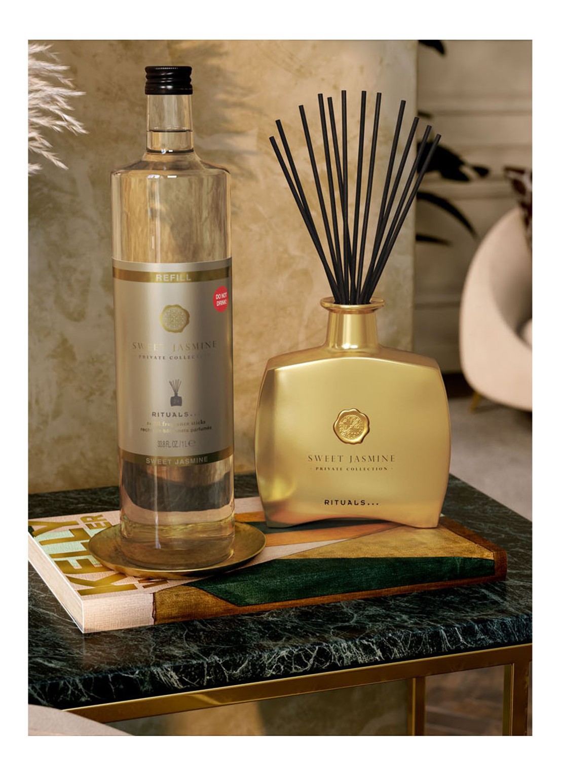 Rituals Sweet Jasmine Fragrance Sticks Refill - navulling voor geurstokjes - detail 3 undefined