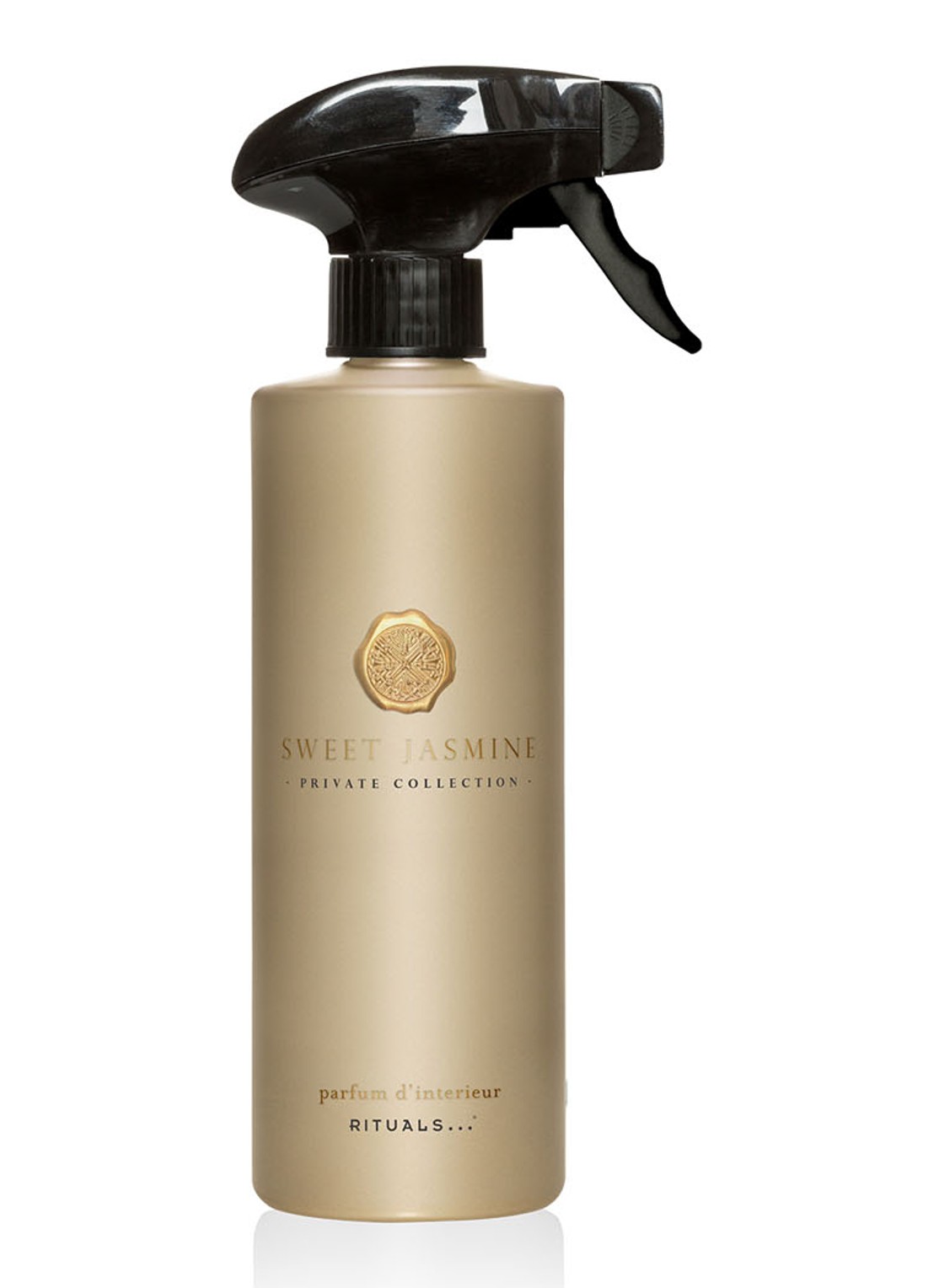 Rituals Sweet Jasmine huisparfum 500 ml - voorkant goud