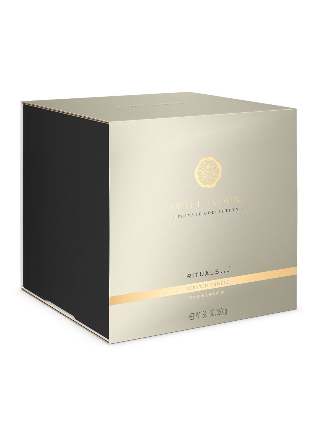 Rituals Sweet Jasmine Scented Candle - geurkaars  - detail transparant