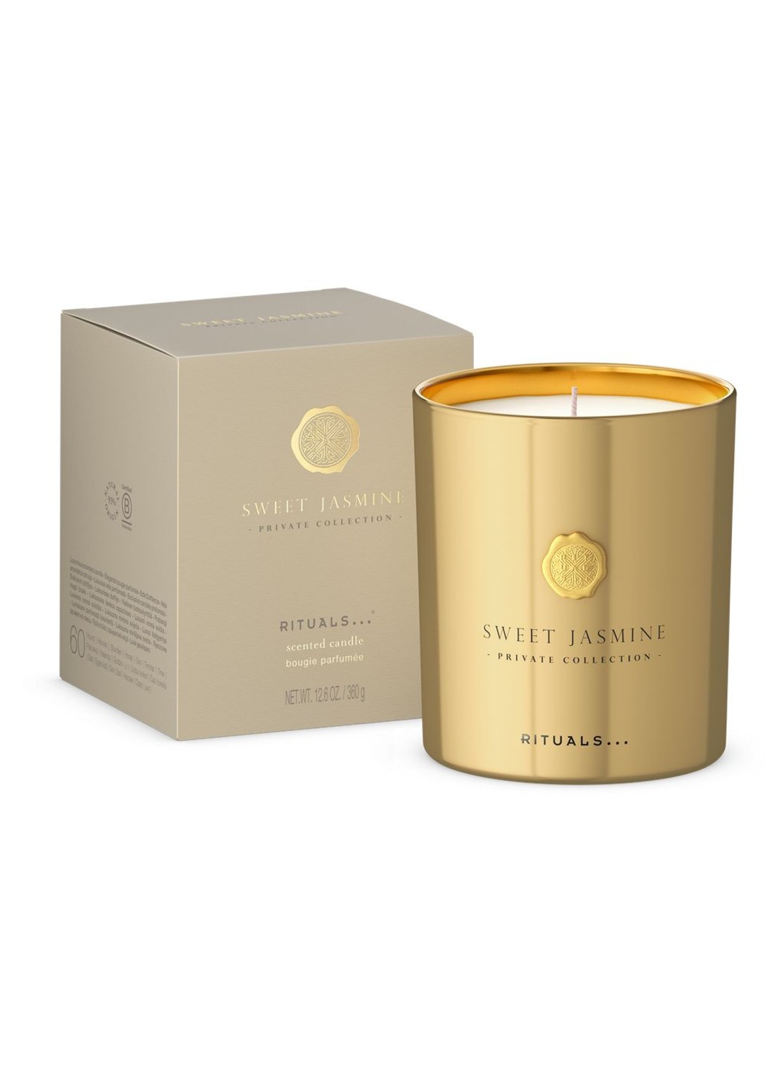 Rituals Sweet Jasmine Scented Candle - geurkaars  - voorkant 8 undefined