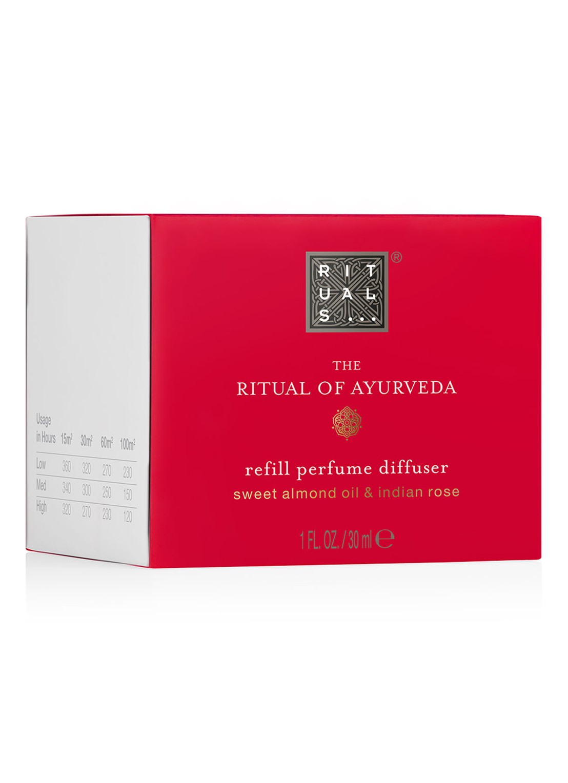 Rituals The Ritual of Ayurveda geschikt voor Perfume Genie 2.0 navulling 30 ml - detail steenrood