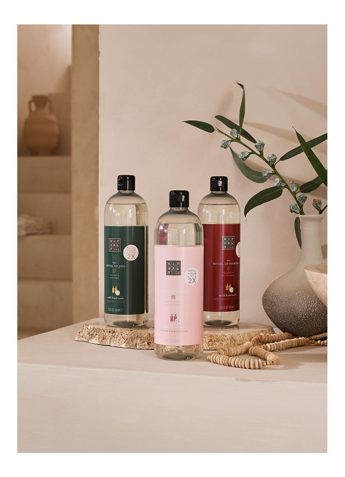 Rituals Rood Rituals The Ritual of Ayurveda handzeep navulling 600 ml • Rood • de ...