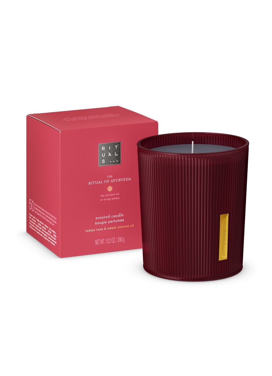 Rituals The Ritual of Ayurveda Scented Candle - geurkaars 290 gram - voorkant 4 undefined