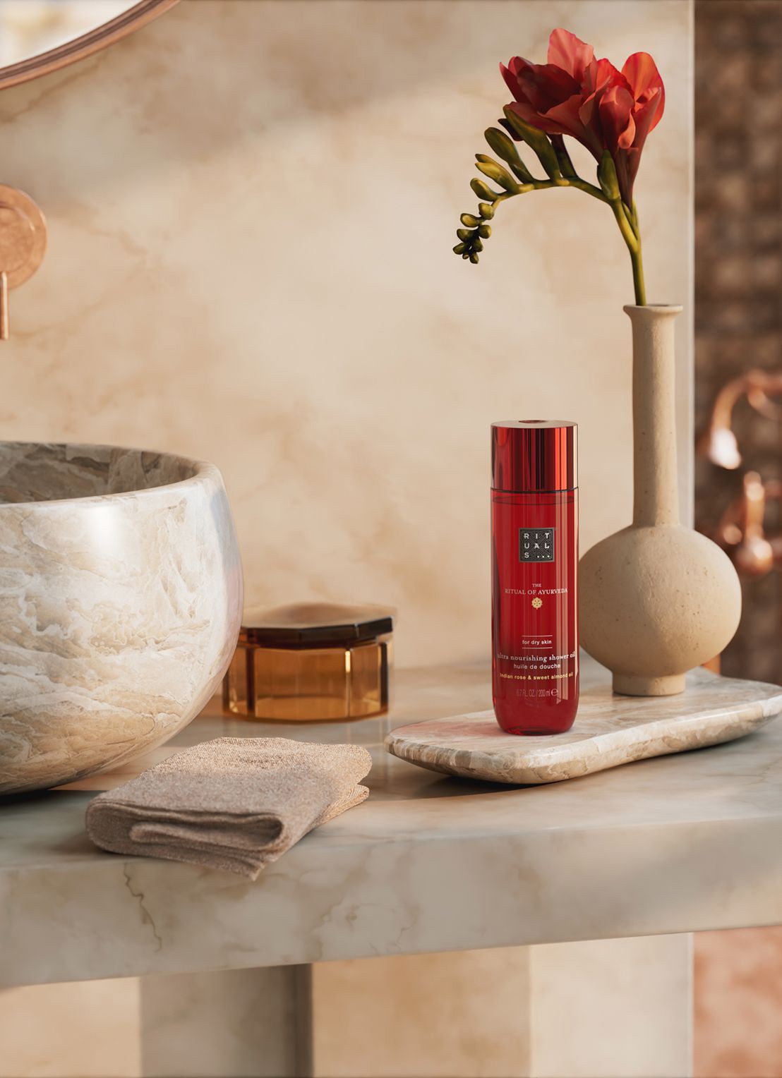 Rituals The Ritual of Ayurveda Shower Oil - doucheolie - detail 2 undefined