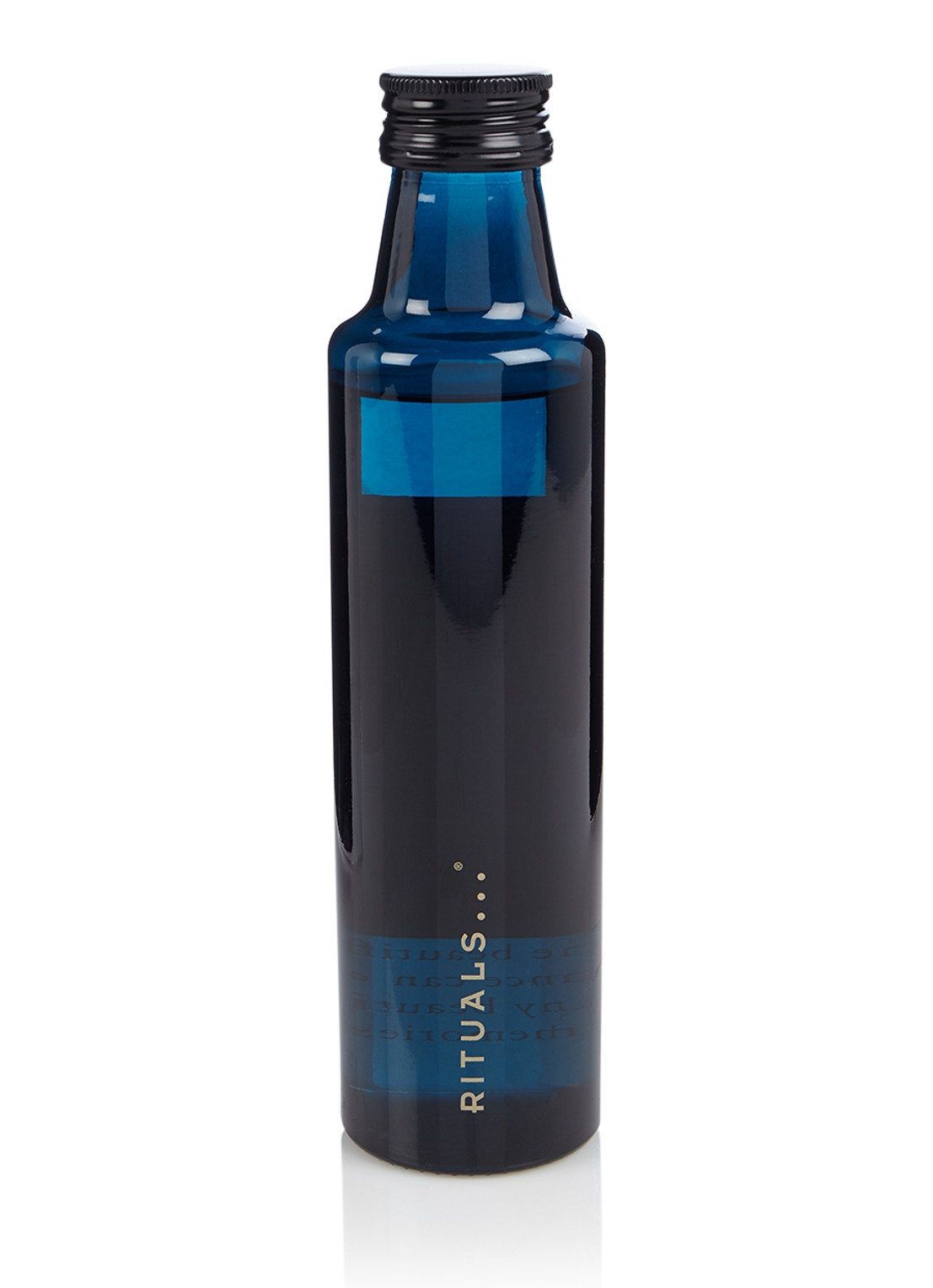Rituals The Ritual of Hammam navulling voor geurstokjes 230 ml - voorkant donkerblauw