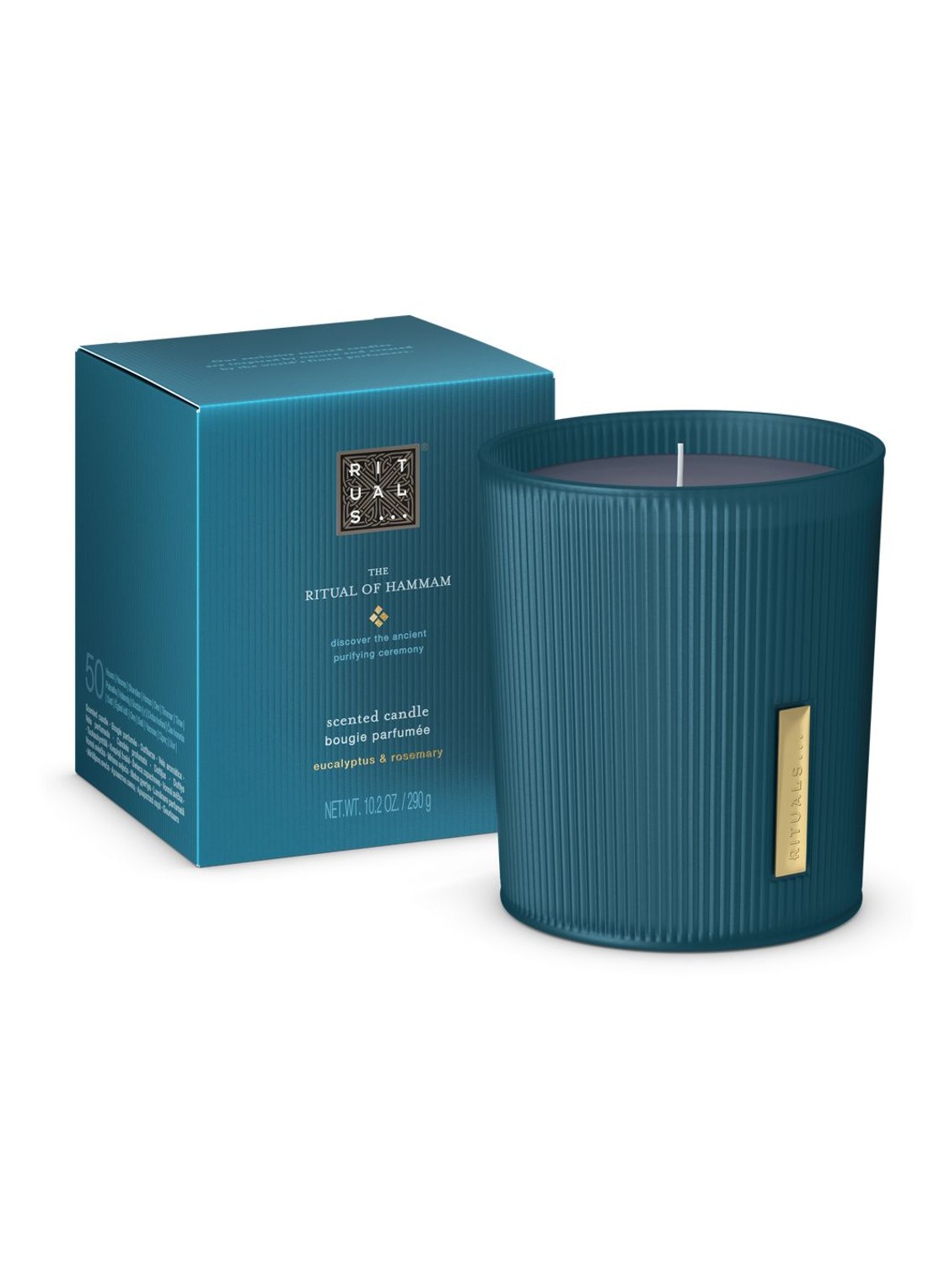 Rituals The Ritual Of Hammam Scented Candle - geurkaars 290 gram - voorkant 2 undefined