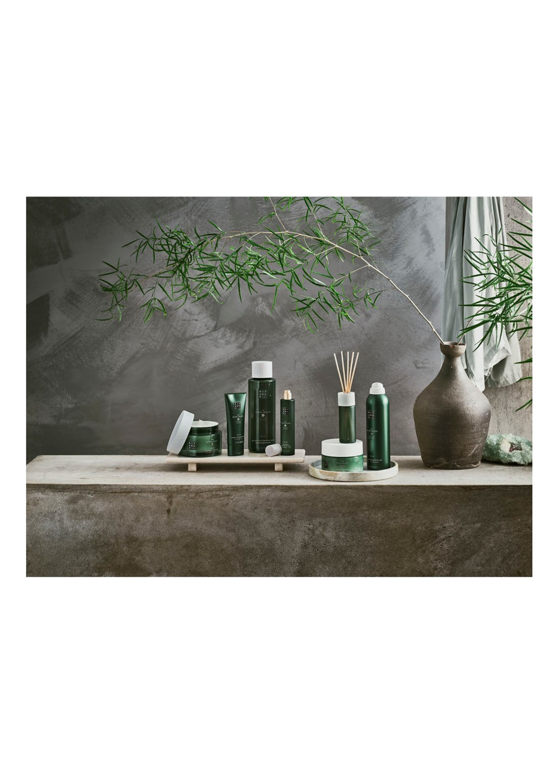 Rituals The Ritual of Jing Fragrance Sticks - geurstokjes 230 ml - voorkant 7 groen