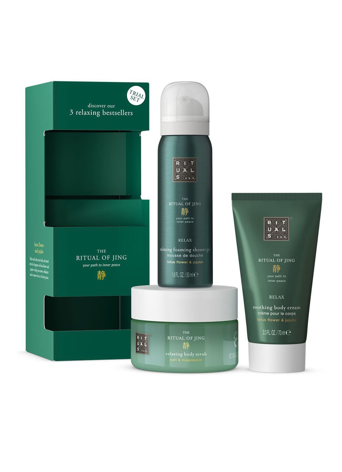 Rituals The Ritual of Jing Trial Set - verzorgingsset - voorkant 3 multicolor