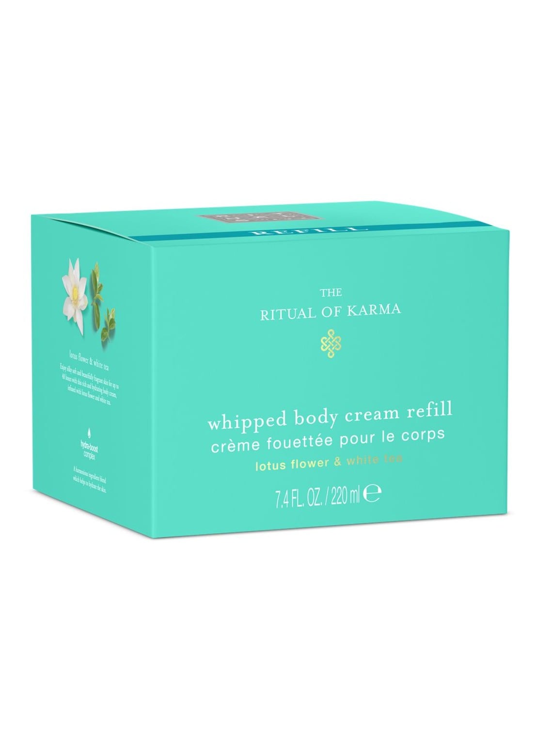 Rituals The Ritual of Karma Body Cream Refill - bodycrème navulling - voorkant 5 beige