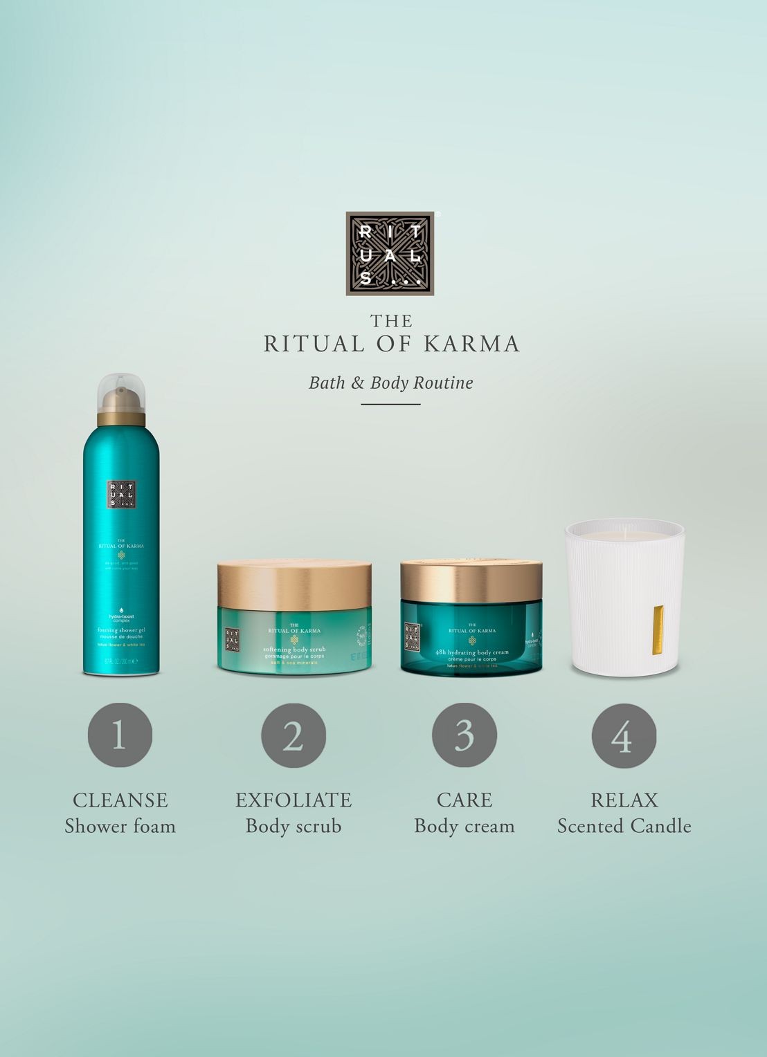 Rituals The Ritual of Karma Scented Candle - geurkaars 290 gram - detail 4 undefined