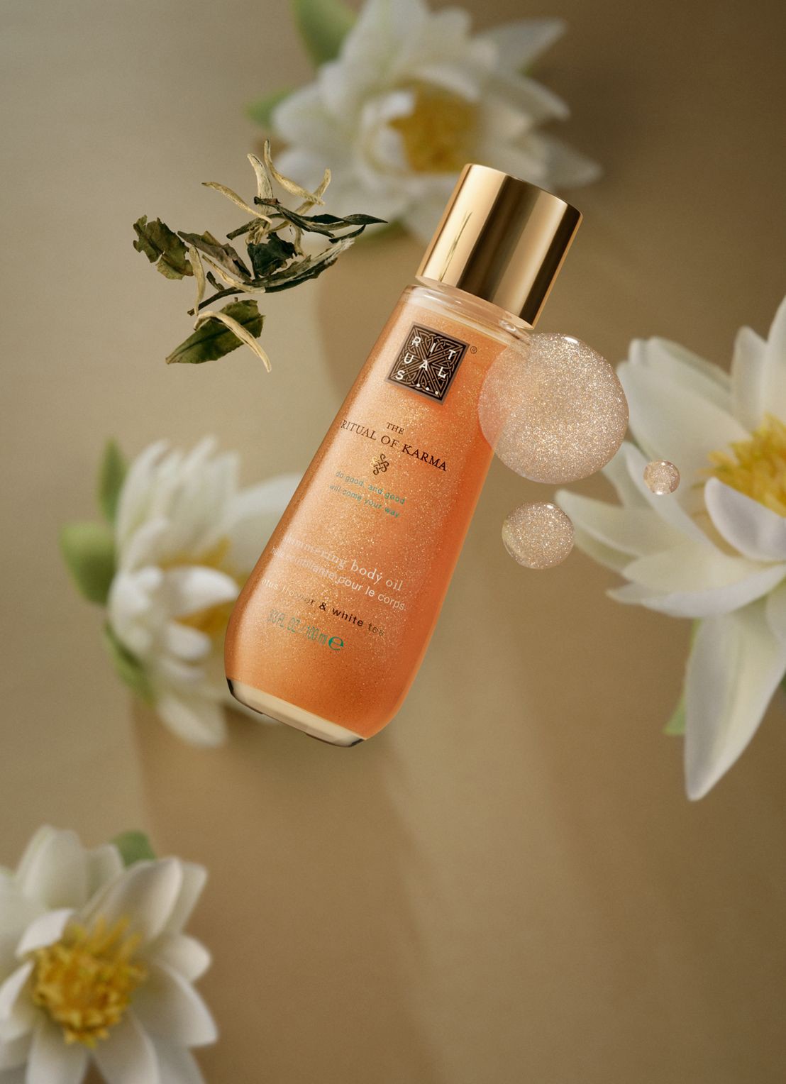 Rituals The Ritual of Karma Shimmering Body Oil - glanzende huidolie - detail 3 undefined