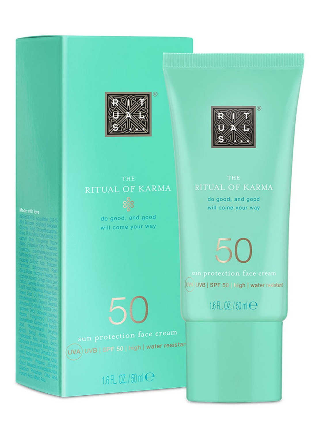 Rituals The Ritual of Karma Sun Protection Face Cream SPF50 - zonnebrand - voorkant 2 undefined