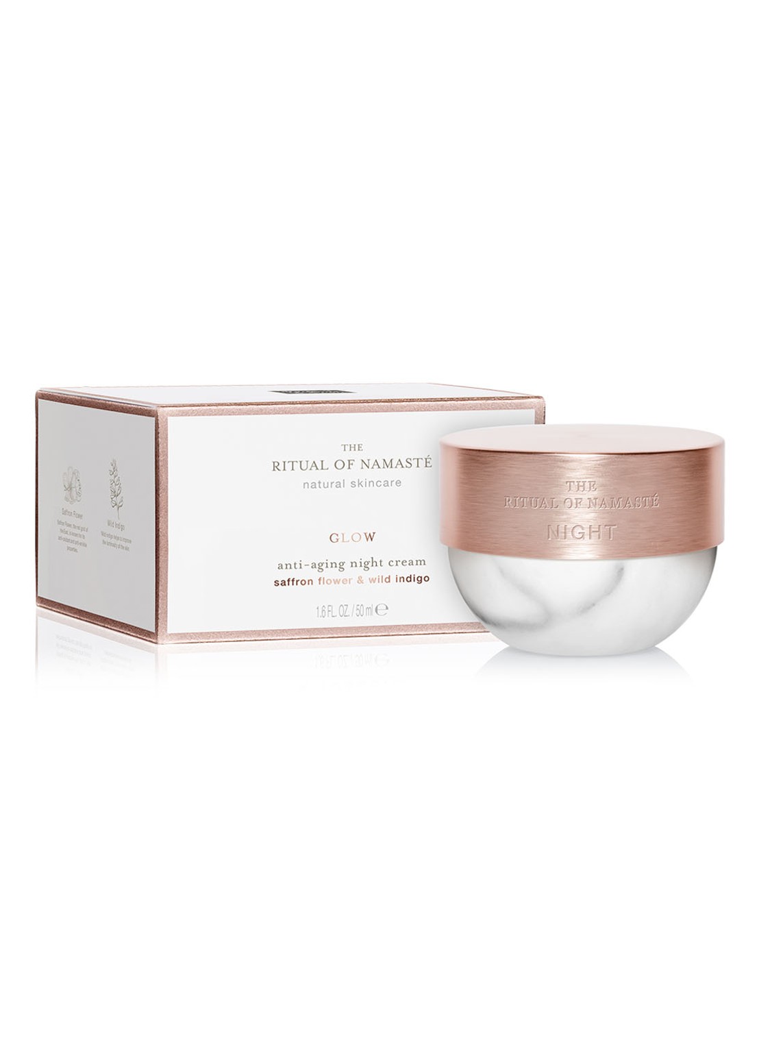 Rituals The Ritual of Namasté Radiance Anti-Aging Night Cream - nachtcrème - voorkant 2 undefined