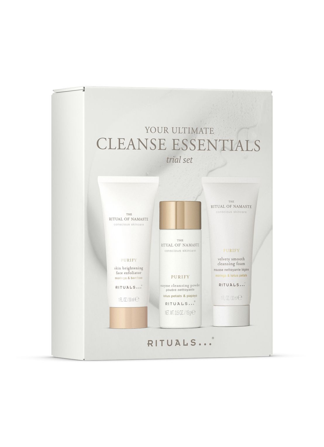 Rituals The Ritual of Namaste Skin Care Set - verzorgingsset - voorkant 2 beige