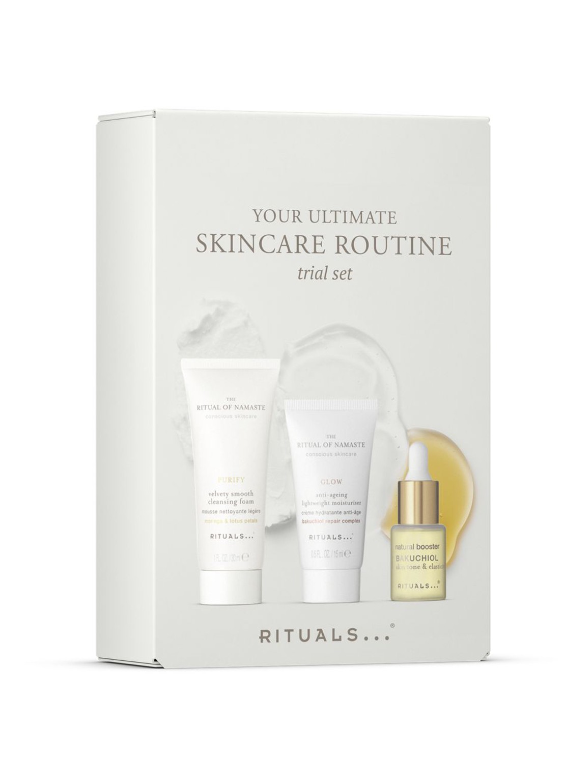 Rituals The Ritual of Namaste Skin Care Set - verzorgingsset - voorkant 3 beige
