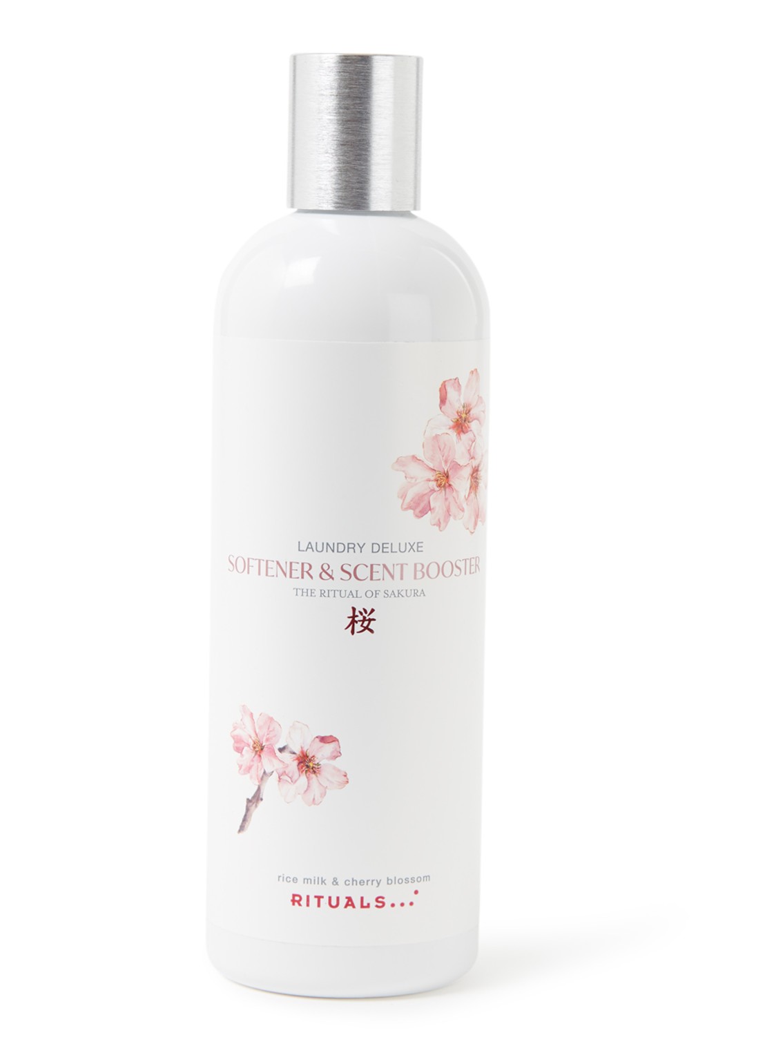 Rituals The Ritual of Sakura 2-in-1 luxe geurbooster en verzachter 750 ml - voorkant wit