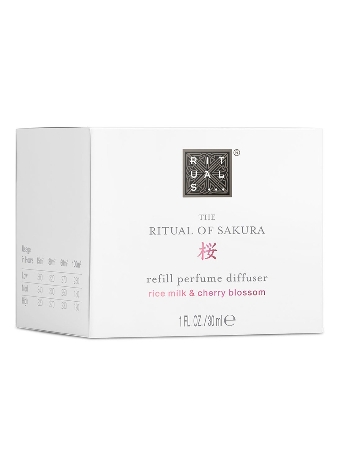Rituals The Ritual of Sakura geschikt voor Perfume Genie 2.0 navulling 30 ml  - detail wit