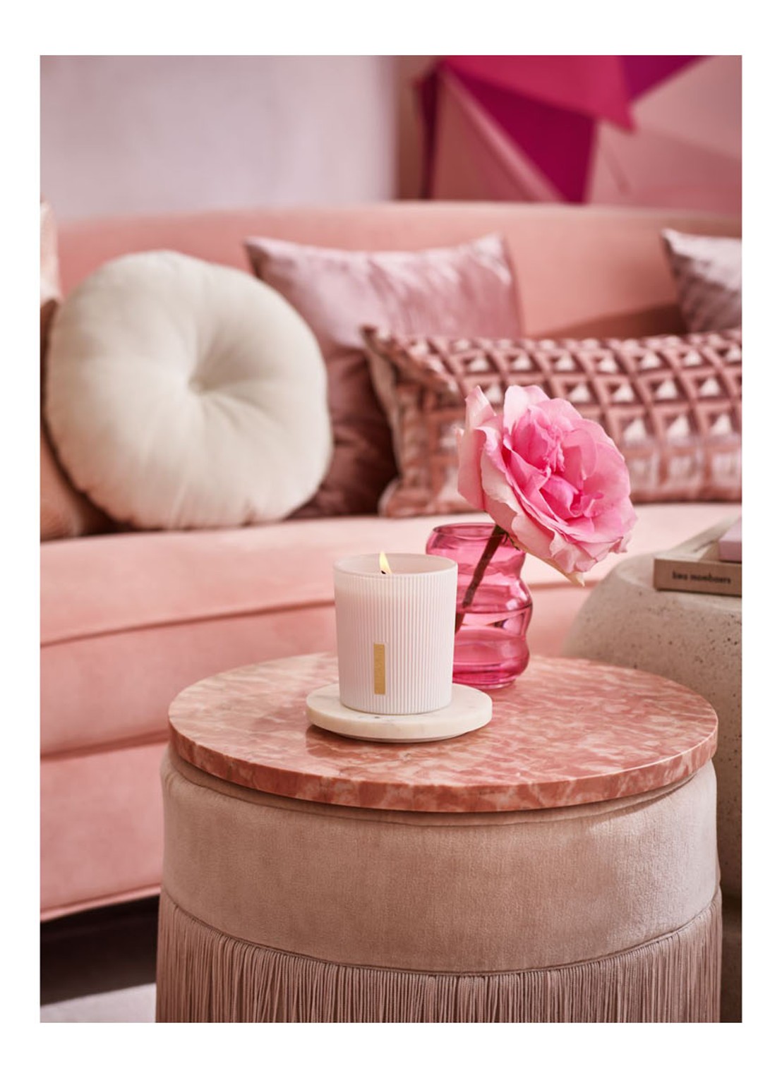 Rituals The Ritual of Sakura geurkaars 290 gram - detail wit