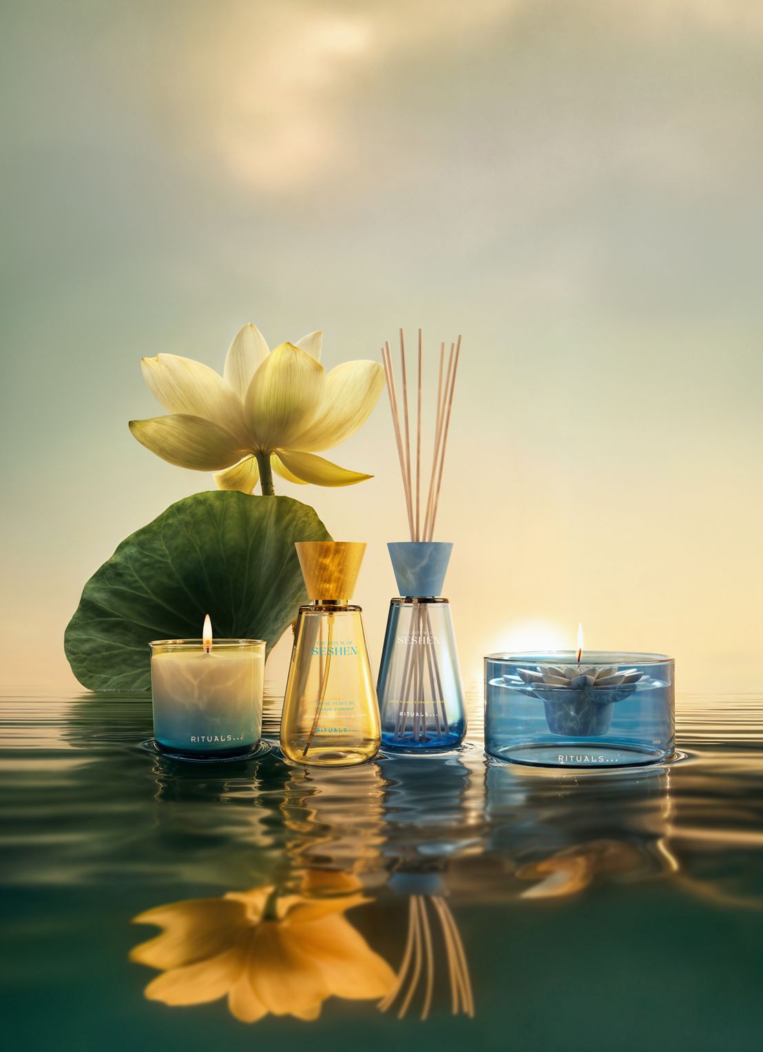 Rituals The Ritual of Seshen Floating Candle - Limited Edition geurkaars - detail 6 undefined
