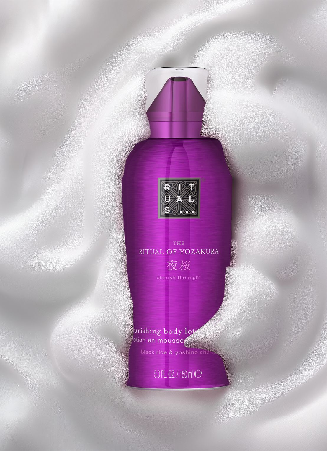 Rituals The Ritual of Yozakura Body Lotion Mousse - bodylotion - detail 3 paars