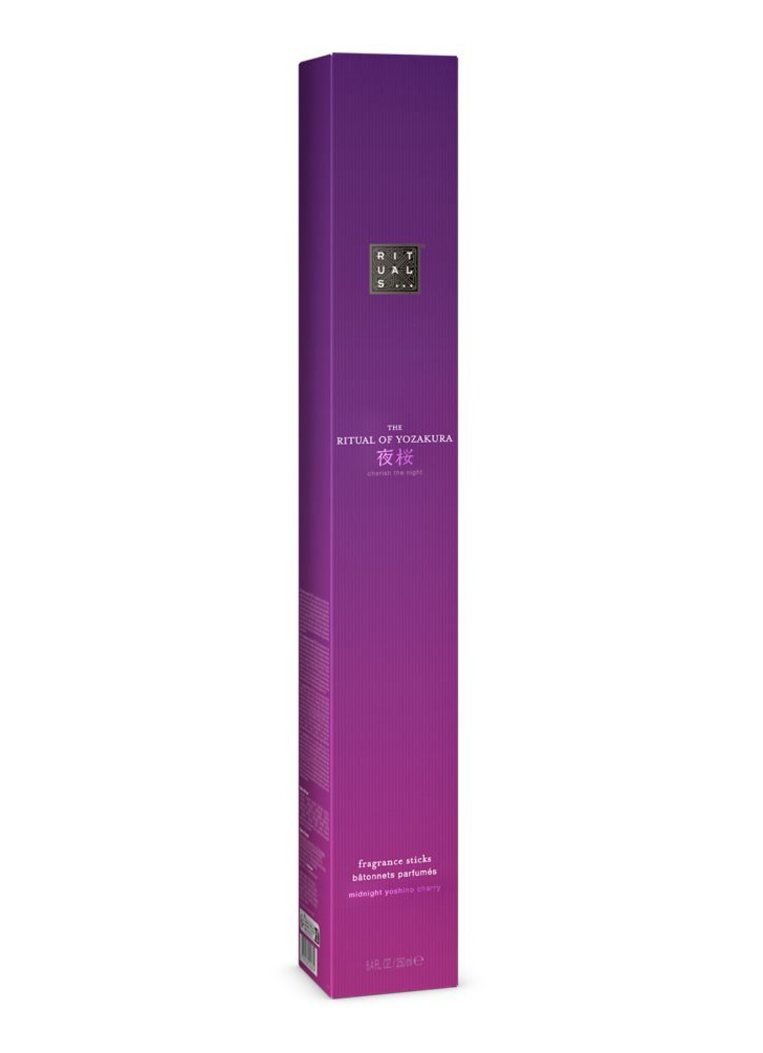 Rituals The Ritual of Yozakura Fragrance Sticks - geurstokjes 250 ml - voorkant 5 paars