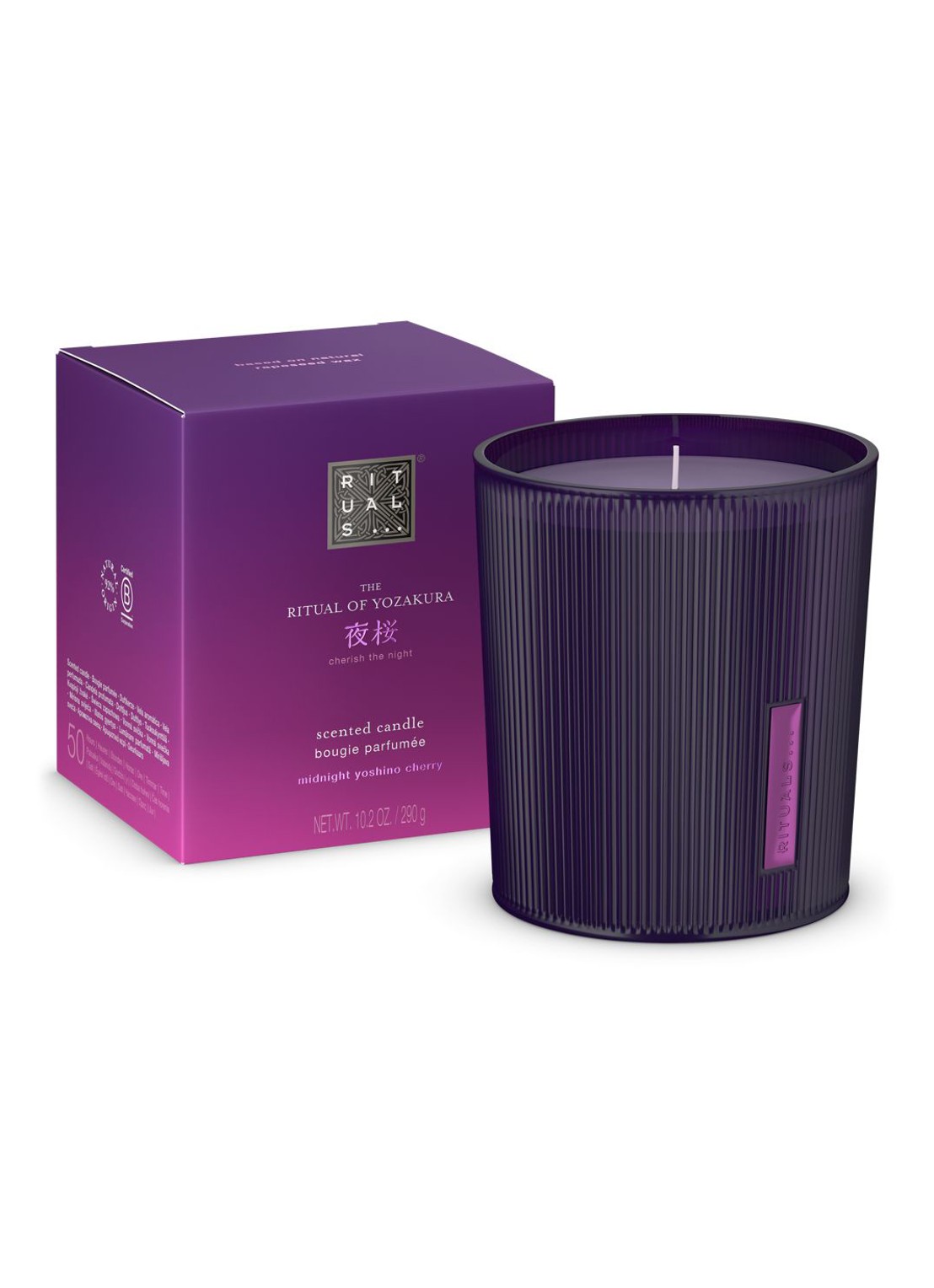 Rituals The Ritual of Yozakura geurkaars 290 gram - voorkant 3 paars