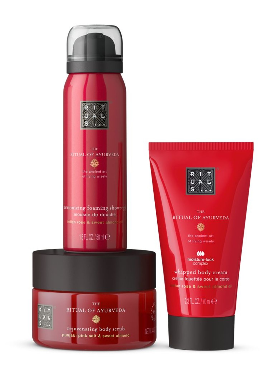 Rituals Trial Set Ayurveda 2025 - verzorgingsset - voorkant undefined